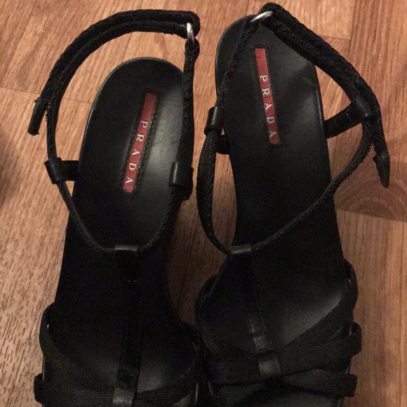 Prada wedges size 36.5 - Picture 7 of 11
